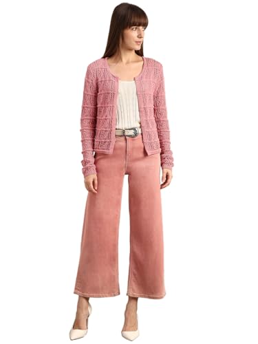 VERO MODA Women's Cotton Round Neck Sweater