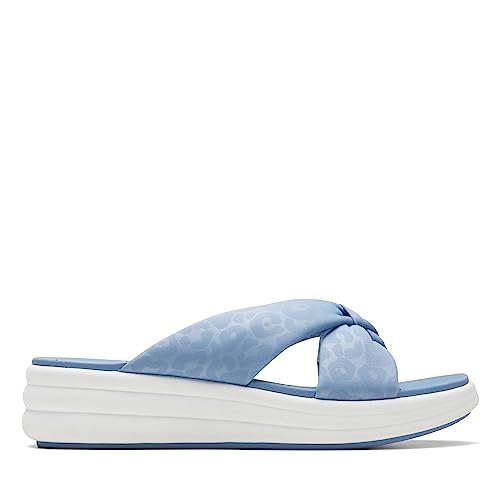 Clarks Women's Drift Ave, Denim Blue Textile, 8.5 UK