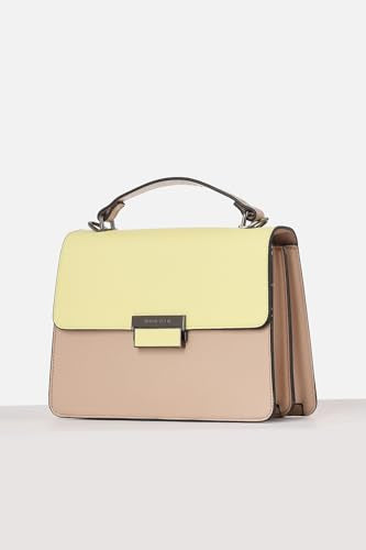 Van Heusen Women's Sling Bag- Square Multicolor, Yellow