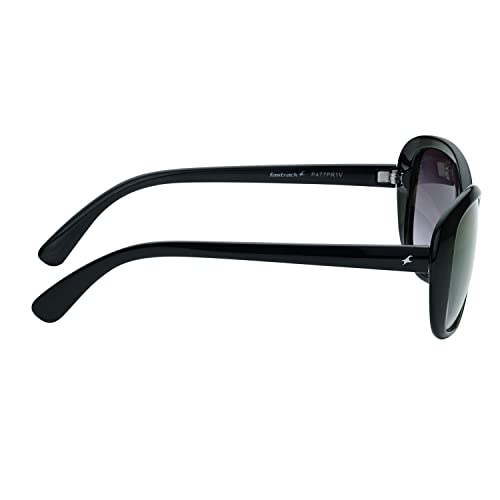 Fastrack Purple Oval 100% UV protected Sunglasses for Women
