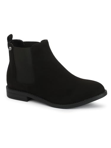 Carlton London Women Boots,Black,UK-4