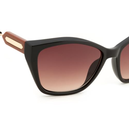 IRUS Gradient 100% UV protected sunglasses | Women | Full Rim | Cat Eye | Large