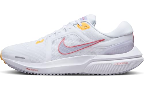 Nike WMNS AIR Zoom Vomero 16-White/Oxygen Purple-SEA Coral-Topaz GOLD-DA7698-105-4UK