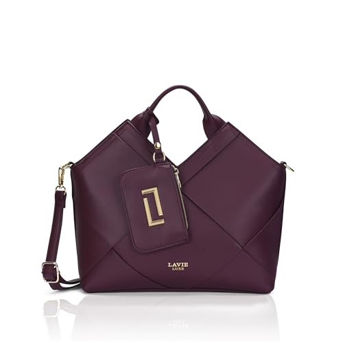 Lavie Luxe Women's Crossway26 Medium Satchel Handbag | Satchel Bag for Work | Ladies Purse | Stylish Shoulder Bag | Gift For Women