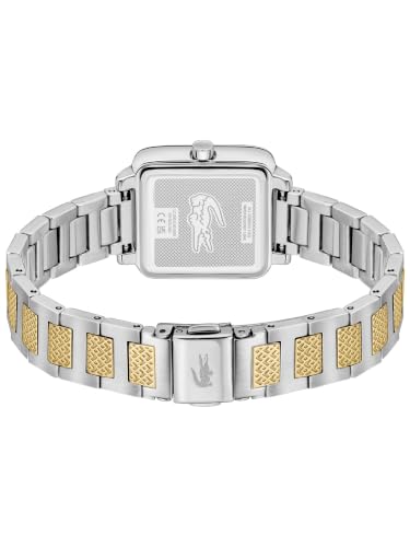 Lacoste Lacoste.12.12 Leap Qtz Basic Silver Square Dial Women's Watch- 2001463