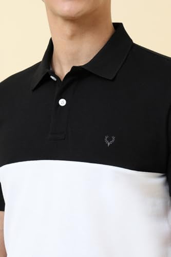 Men Multi Patterned Polo Neck T-Shirt