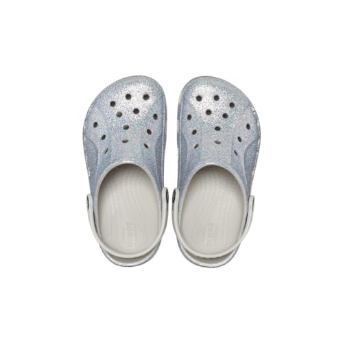 Crocs Unisex Kids Baya Clog 207014-040 Silver C10