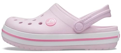 Crocs Crocband Clog K BlrnaPink Ballerina Pink (207006-6GD) 12 Kids UK (C12)