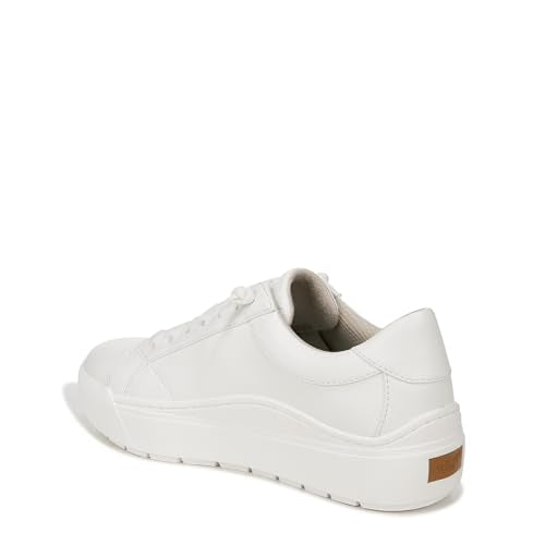 Dr. Scholl's Shoes Womens Time Off Go, White Smooth, 6.5