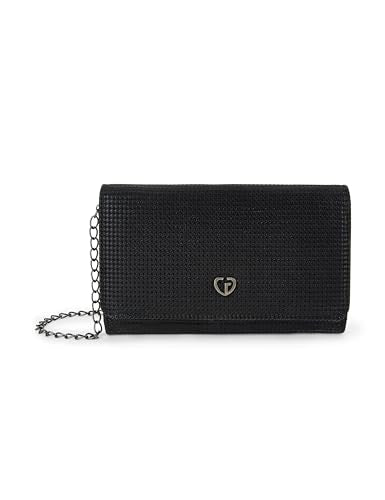 Caprese womens DELMI C Medium BLACK Clutch