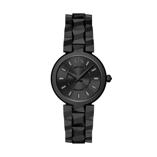 Armani Exchange Black Quartz Stainless Steel Watch AX4411
