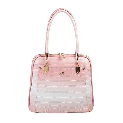 Metro Womens Synthetic Pink Shoulder Bag (One Size)