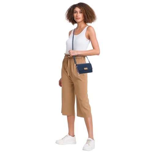 KENNETH COLE stylish & trendy Women's Broxa Flap Over Sling Bag | Ladies Purse Handbag for Women and Girls - KCSL3001