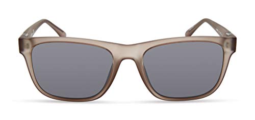 GUESS Men's Classic Sleek Square Sunglasses, Grey, 55mm