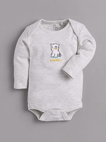BABY GO 0-3M,3-6M,6-9M 100% Pure Cotton Romper/Sleep Suit/Comfort fit/Bodysuit for Baby Girls (Combo Pack of 2)