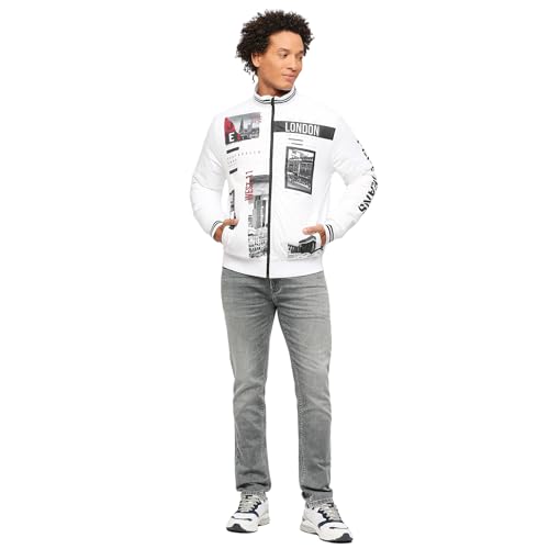 Pepe Jeans Men's A-Line Coat (PM402920_White