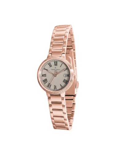 Pierre Cardin Paris Women Watch Analogue Stainless Steel Quartz Multi Function Casual Round Battery Powered