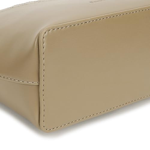 Fastrack City Beat Sling | Olive Faux-Leather Women’s Handbag | Adjustable Strap with Zipper Closure, Spacious Compartment & Stitch Detailing for Everyday Carry