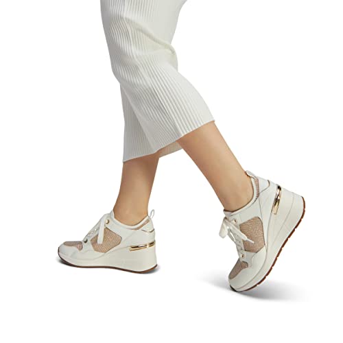 ALDO Womens Kourtt, White, 5 UK