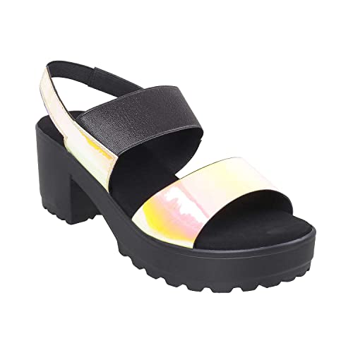 Metro Women Orange Sandals EU/34 UK/2, (33-977)