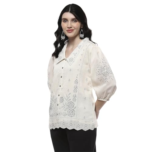 Rangriti Women Natural Viscose Blend Straight Kurti_34