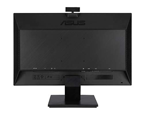 ASUS BE24EQK 23.8” Business Monitor with Webcam, 1080P Full HD IPS, Eye Care, DisplayPort HDMI, Frameless, Built-in Adjustable 2MP Webcam, Mic Array, Stereo Speaker, Video Conference