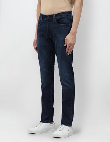 U.S. Polo Assn. Denim Co. Men's Brandon Slim-Tapered Fit Blue Jeans (UDJEN1862_Blue_32)