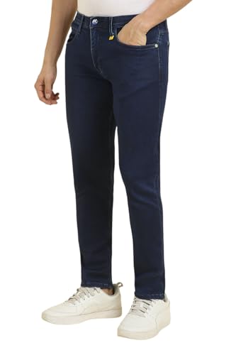 Allen Solly Men's Slim Jeans (ALDNVTRFT19350_Navy