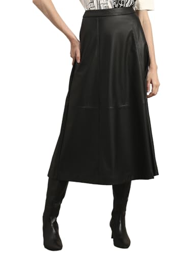 VERO MODA Womens Midi Skirt Black