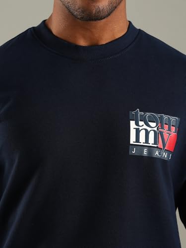 Tommy Hilfiger Logo Regular Fit Cotton Sweatshirt