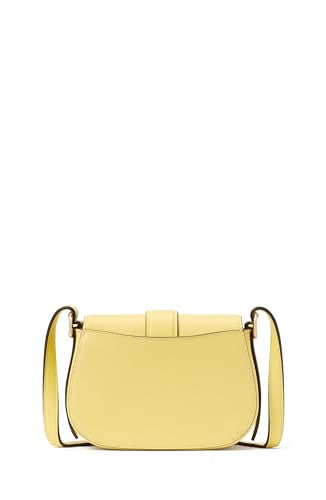 kate spade new york Nouveau Textured Leather mini Saddle, Yuzu Jam