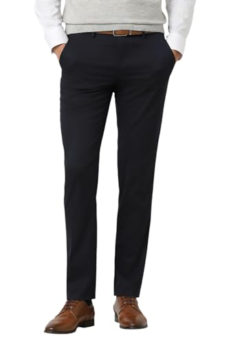 Van Heusen Men's Slim Work Utility Pants (VHTFFSLB083599_Navy