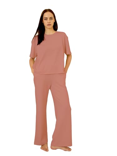 Sweet Dreams Women's Solid Pyjama Set
