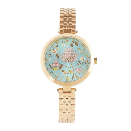 TEAL BY CHUMBAK Round Dial Analog Hand Watch for Women | Wrist Watch for Teenage Girls | Ladies Ghadi | Gifts for Women/Girls/Ladies | Stylish Fashion Watch for Casual/Work