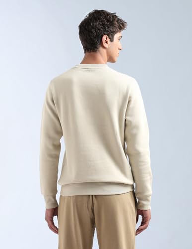 Typographic Printed Regular Fit Sweatshirt