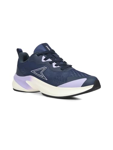 Power Women Sports Lace Up Shoes - Blue (4Uk)