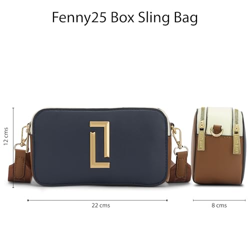 Lavie Luxe Women's Fenny Crossbody Sling Bag | Ladies Purse Handbag | Gift for Women