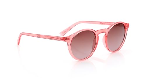Fastrack Brown Round Plastic 100% UV Protected Sunglasses for Men and Women(P495BR3PV)