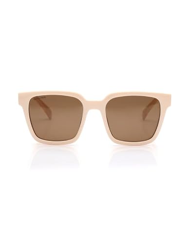 Fastrack Brown Square Plastic 100% UV Protected Sunglasses for Men and Women(P494BR4PV)