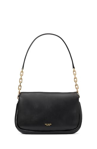 kate spade new york Women's Dakota Smooth Leather Small Crossbody, Puffy Black, One Size