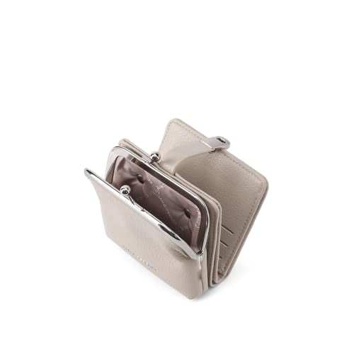 Lino Perros Ella Compact Luxe Off-White Wallet