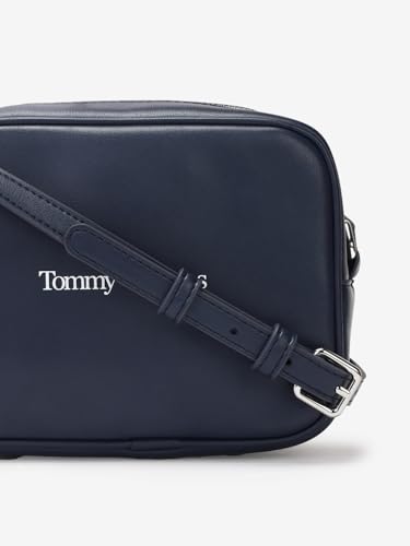 Solid Blue Pu Sling Bag
