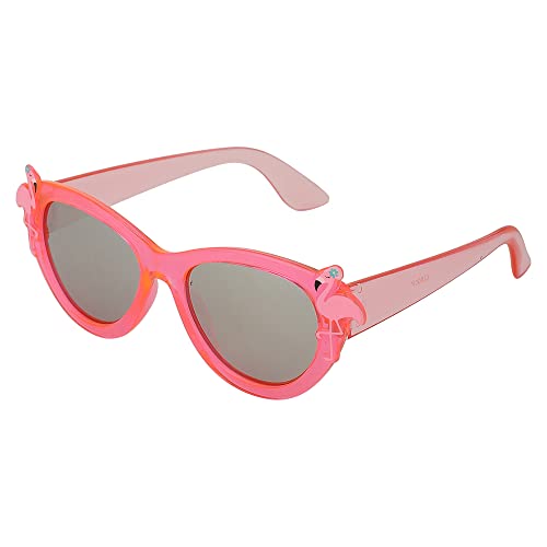 Carlton London Girl's Grey Lens & Pink Cateye Sunglasses