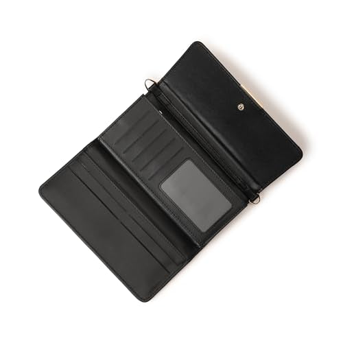 Fastrack Zenith Women's Quilted Clutch | Detachable Chain, Card & Cash Slots, Magnetic Flap | Evening Clutch
