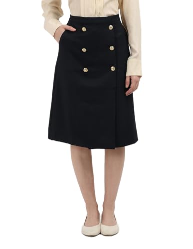 Tommy Hilfiger Womens Blue Color Skirt 36