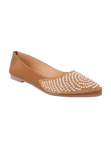 SilverArrow Women's Comfort Meets Culture Jutti Brown 5 UK