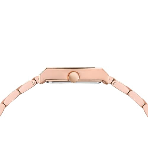 Daniel Wellington Square 24mm Silver Dial Analog Women Watch - DW0DL2801