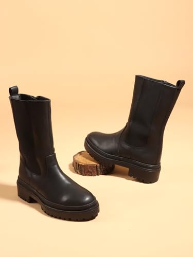 Carlton London Women Boots,Black,UK-5