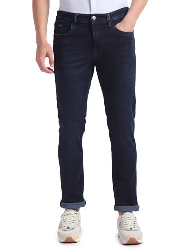 Arrow Men's Slim Jeans (ASAHJN2666_Blue