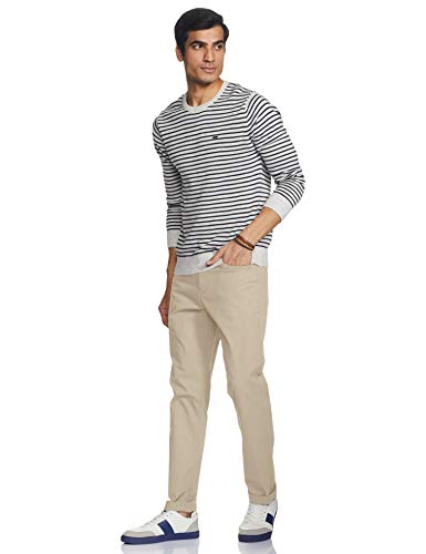 United Colors of Benetton Men's Slim Casual Pants (4CTNS0011I905_Beige_32)